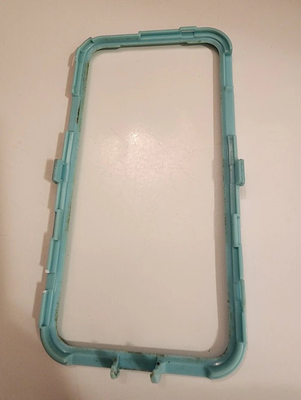 Apple iPhone X/XS Rugged (Otterbox-LIKE) Purple and Teal Phone Case